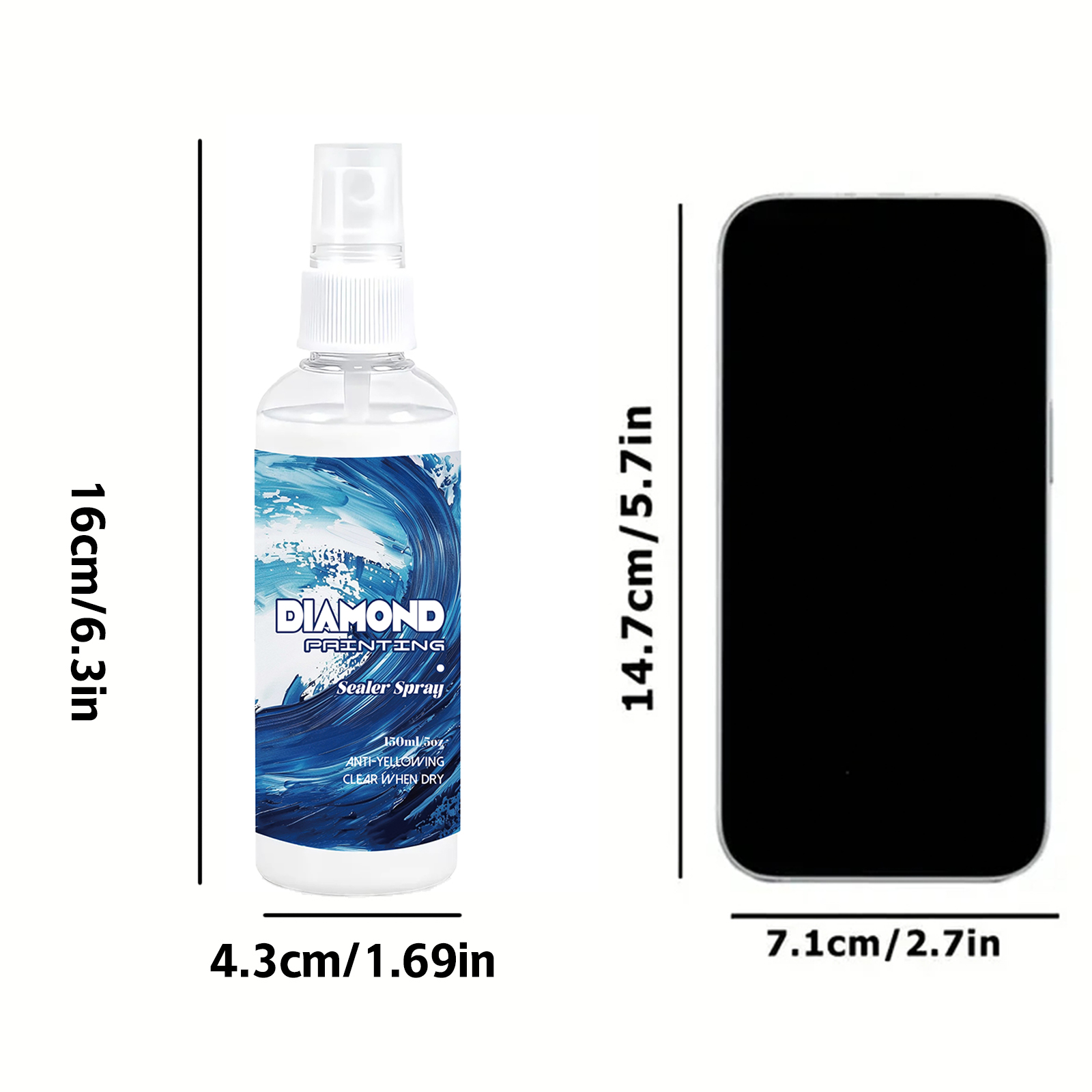 150ml Diamond Painting Sealant - огляд і ціна Resin Art Work