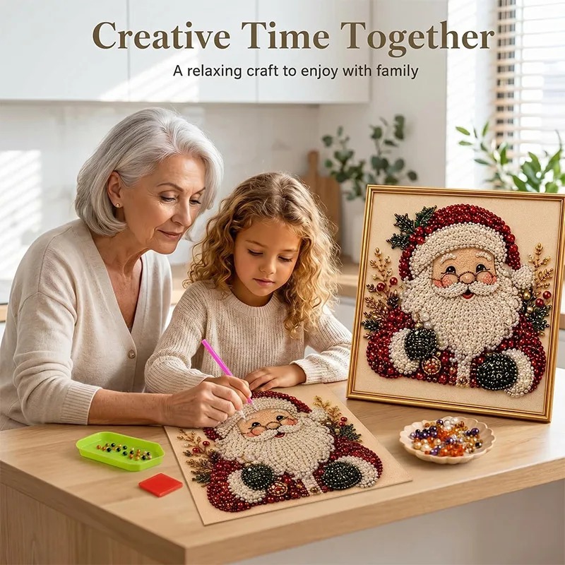 Christmas Pearl Diamond Painti - огляд і ціна Resin Art Work