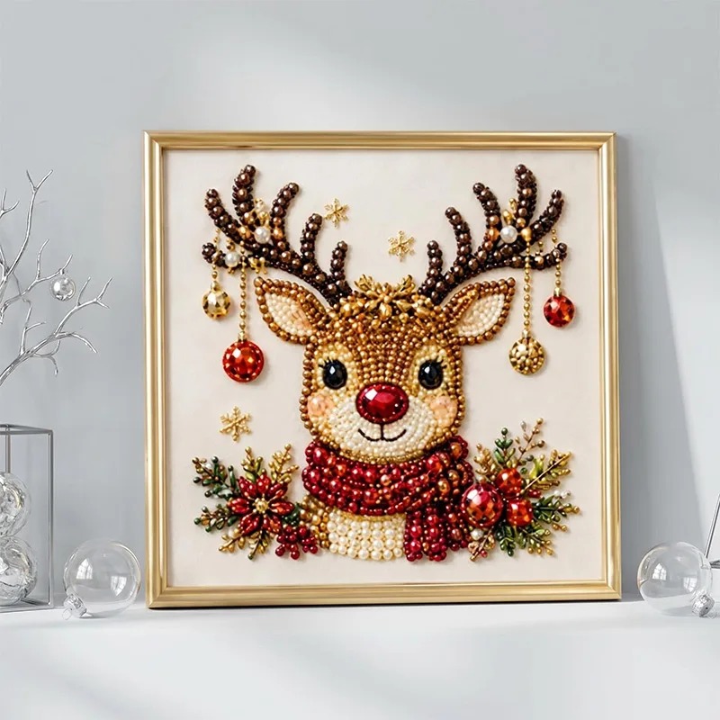 Christmas Pearl Diamond Painti - огляд і ціна Resin Art Work
