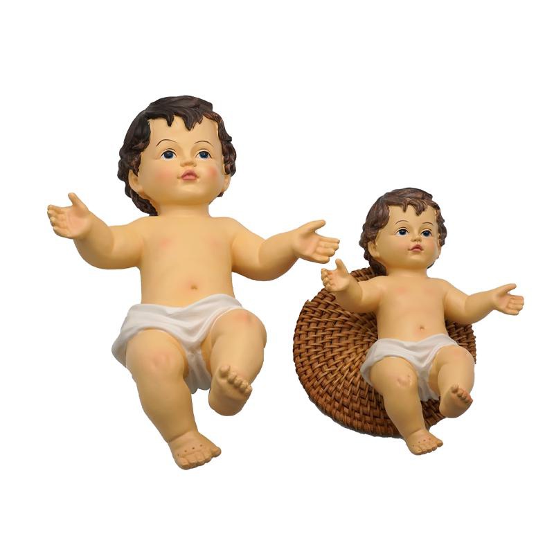 6cm/10cm/15cm Baby Jesus Doll  - огляд і ціна Resin Art Baby