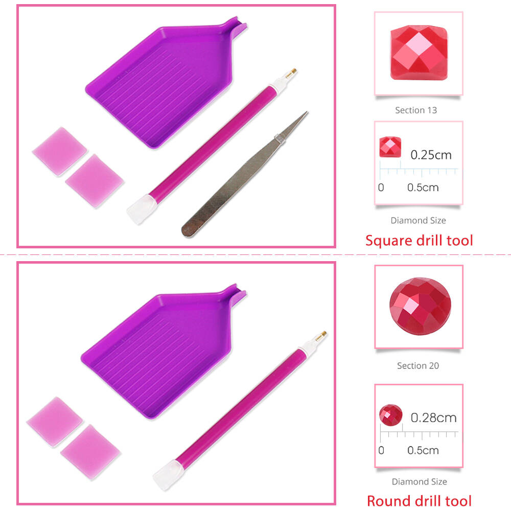 Momoart Full Square Round Diam - огляд і ціна Resin Art Equipment