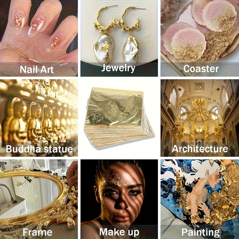 Set of 100Pcs Imitation Gold F - огляд і ціна Resin Art Wedding Gift
