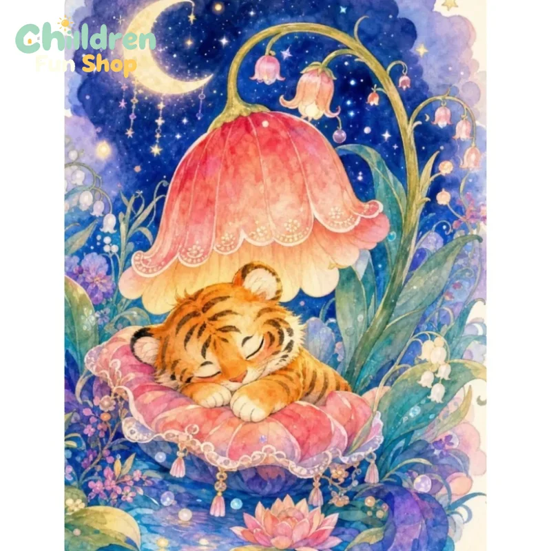Diamond Painting Sleeping Baby - огляд і ціна Resin Art Baby