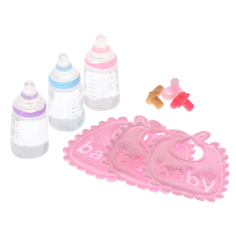 3PCS 1:12 Dolls House Miniatur - огляд і ціна Resin Art Baby