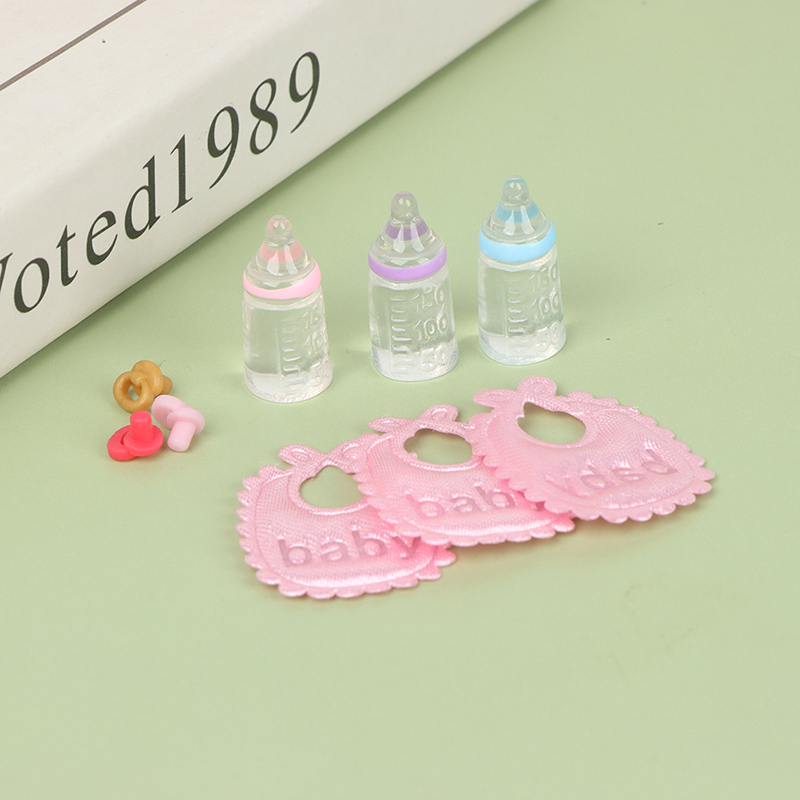 3PCS 1:12 Dolls House Miniatur - огляд і ціна Resin Art Baby