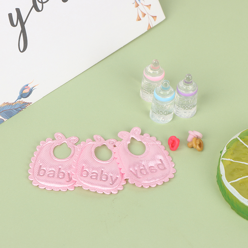 3PCS 1:12 Dolls House Miniatur - огляд і ціна Resin Art Baby