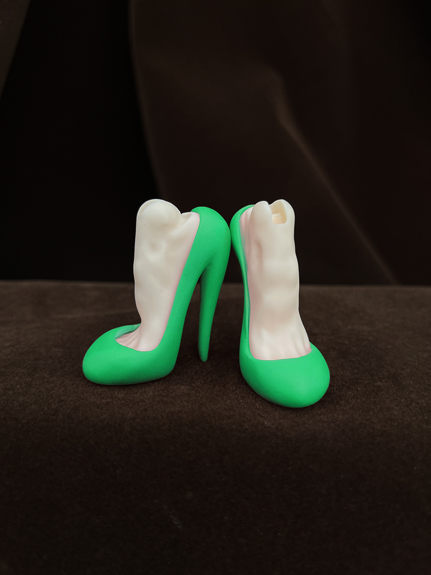 BJD doll 1/4 high-heeled shoes - огляд і ціна Resin Art Baby