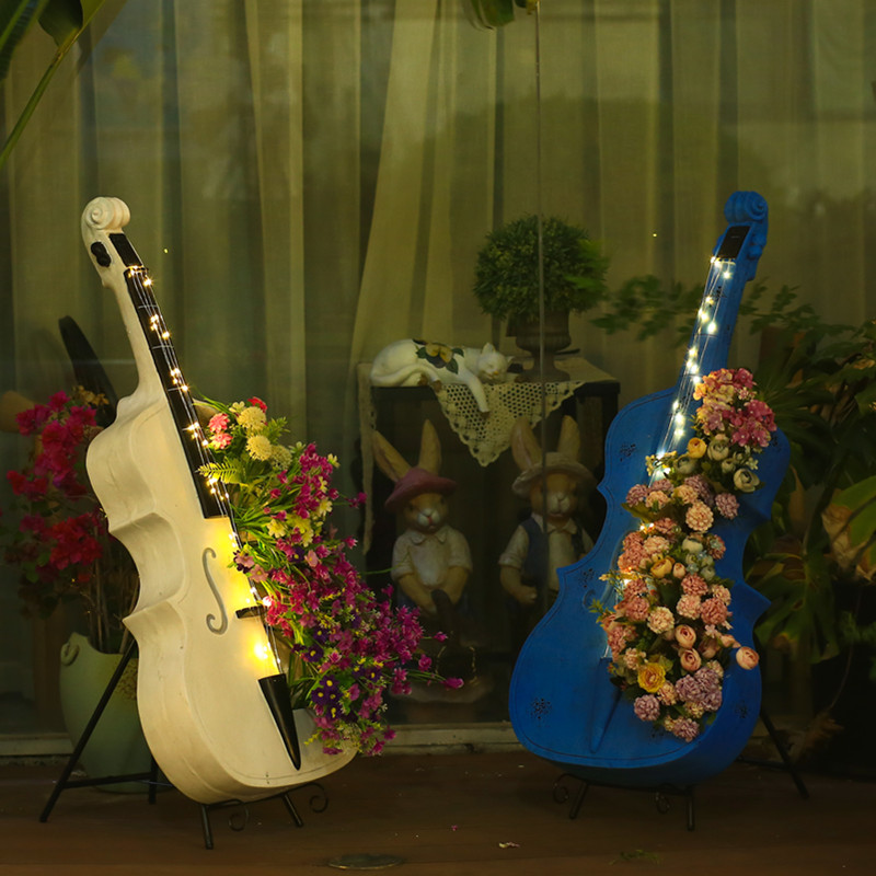 Cello-Shaped Garden Statue Lar - огляд і ціна Resin Art Wedding Gift