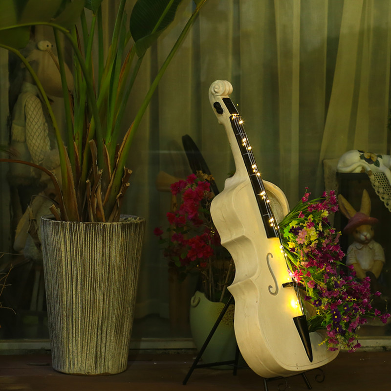 Cello-Shaped Garden Statue Lar - огляд і ціна Resin Art Wedding Gift