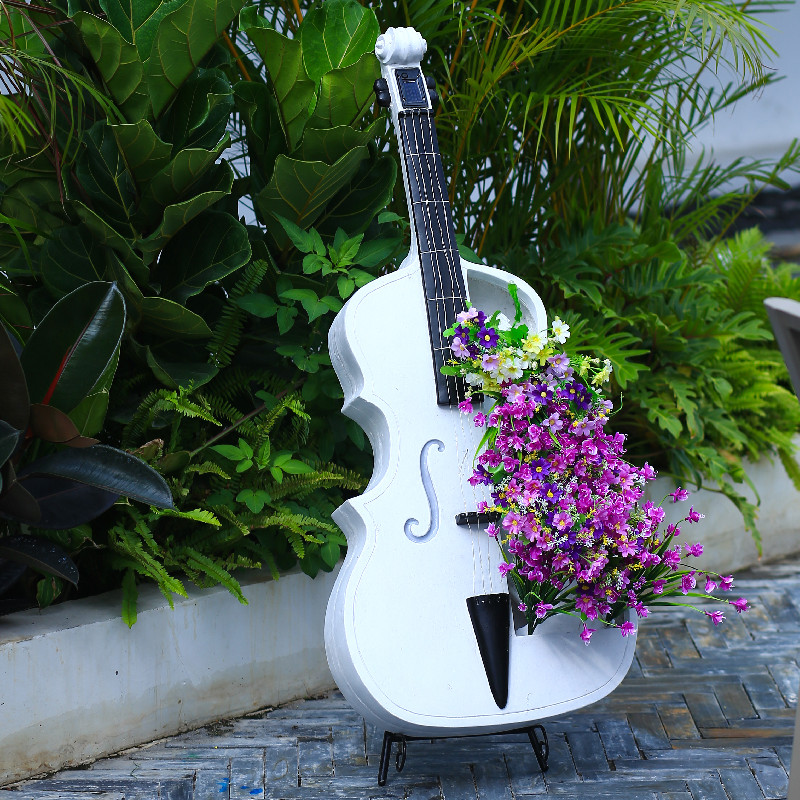 Cello-Shaped Garden Statue Lar - огляд і ціна Resin Art Wedding Gift