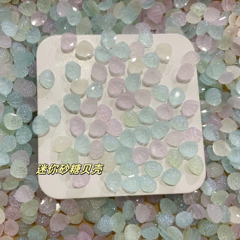 7.7mm Mini Sugar Frosted Shell - огляд і ціна Resin Art Equipment