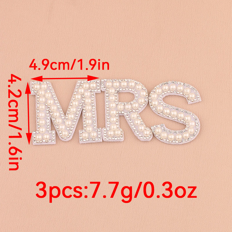 1 Set MRS Faux Pearl Rhineston - огляд і ціна Resin Art Alphabet