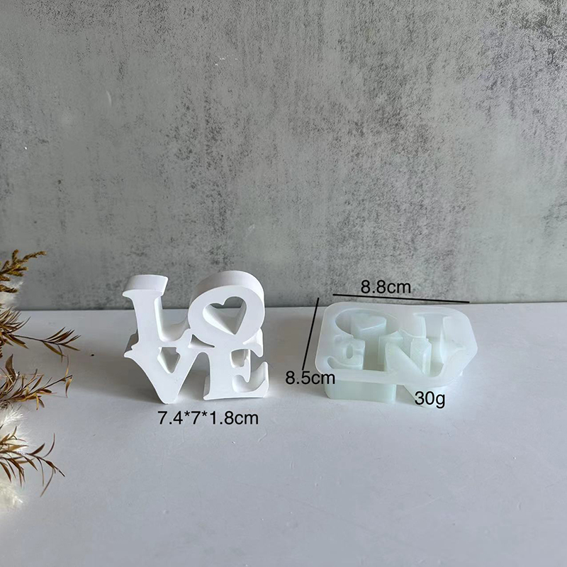 Letter LOVE Silicone Mold DIY  - огляд і ціна Resin Art Alphabet