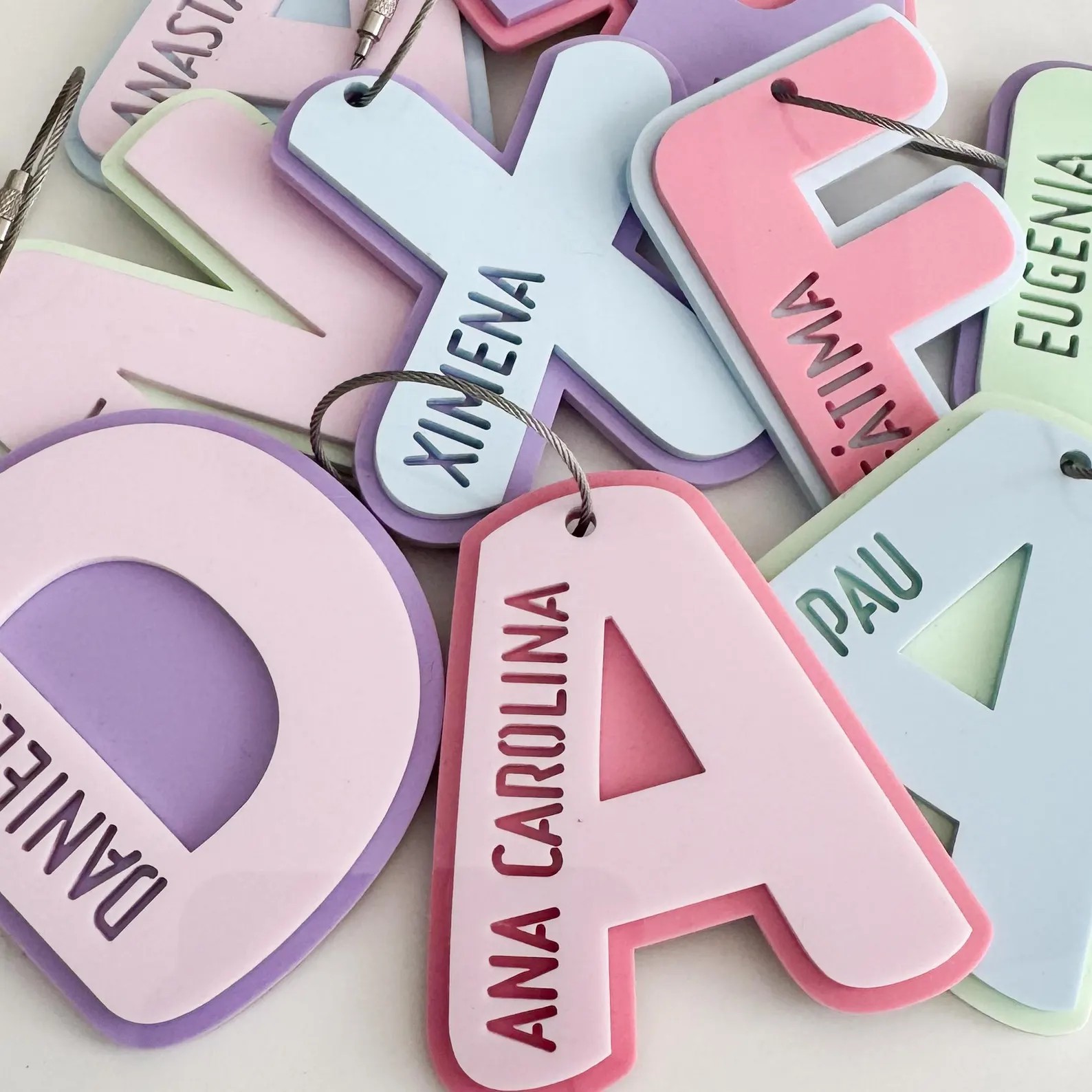 Custom Letter Hollow Name Keyc - огляд і ціна Resin Art Alphabet