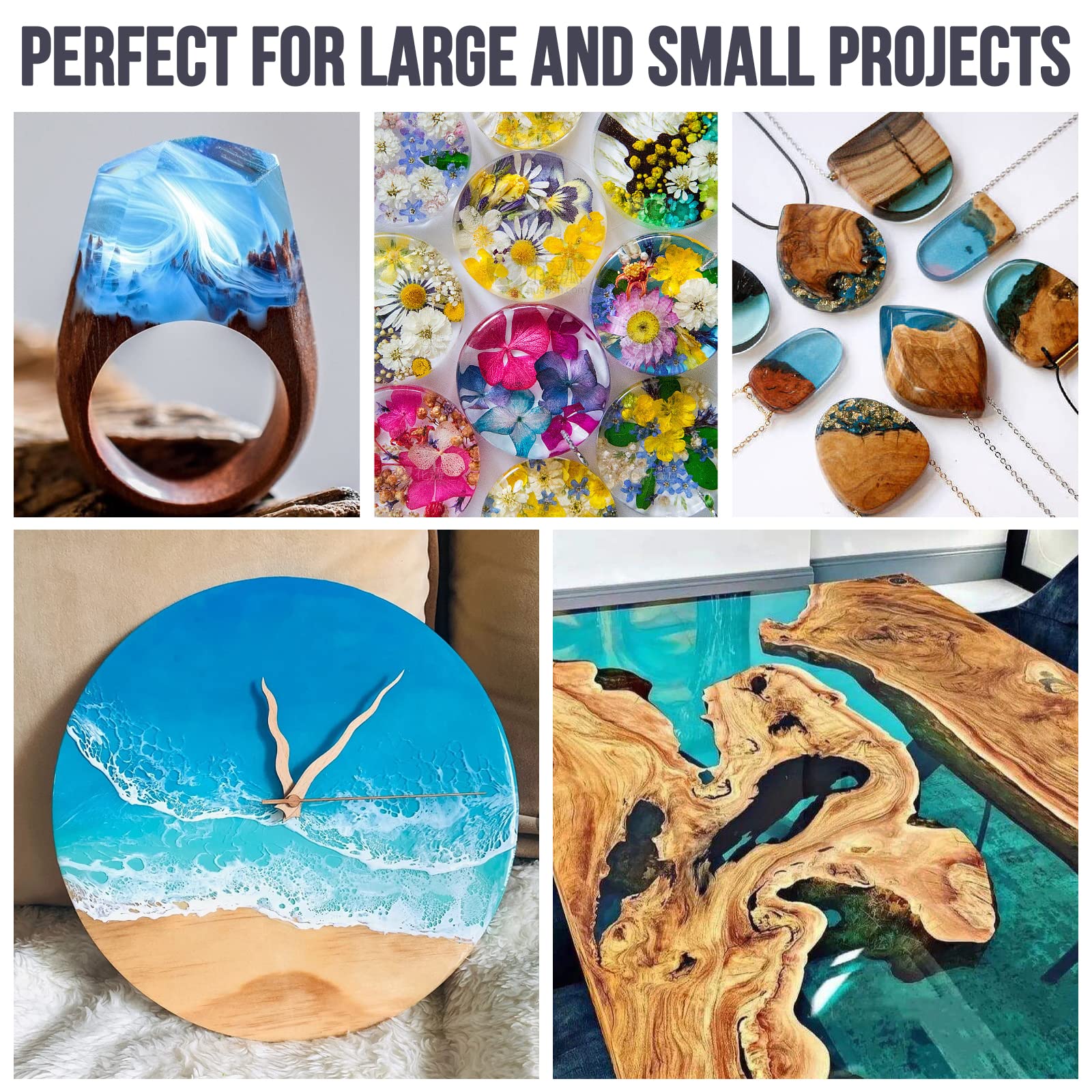 Epoxy Resin Kits Set, Art Kit  - огляд і ціна Resin Art Equipment