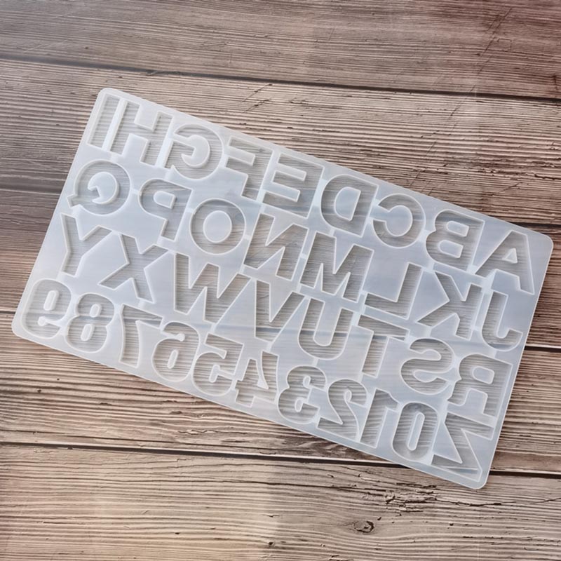 Home DIY Decor 1PC Crystal Epo - огляд і ціна Resin Art Alphabet
