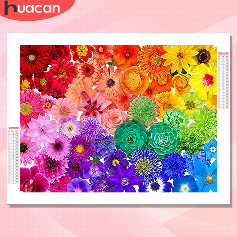 HUACAN Diamond Art Kits Flower - огляд і ціна Resin Art Rose