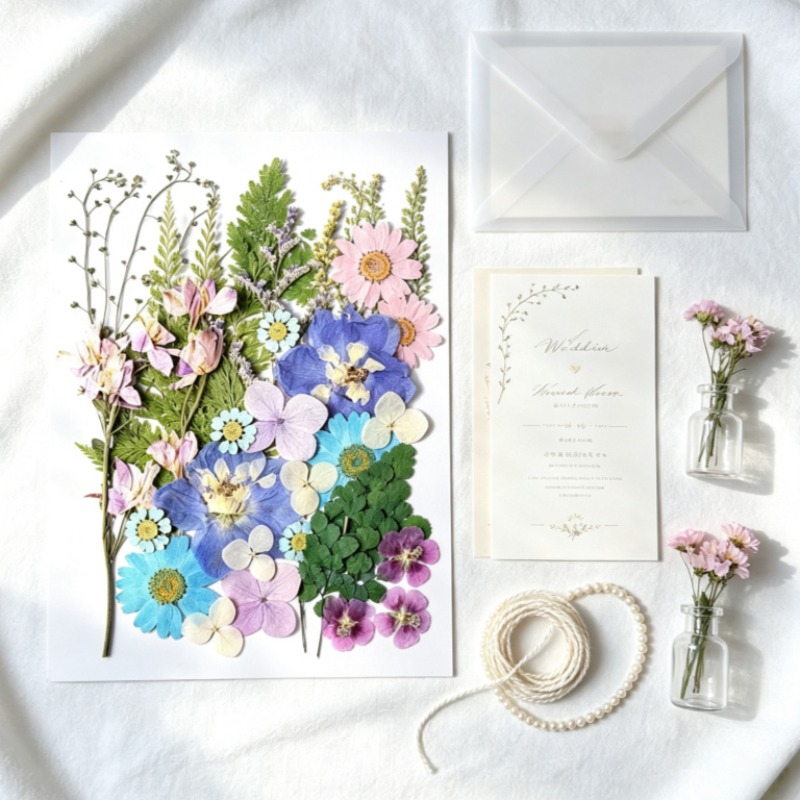 Mixed Pressed Dried Flower Kit - огляд і ціна Resin Art Baby