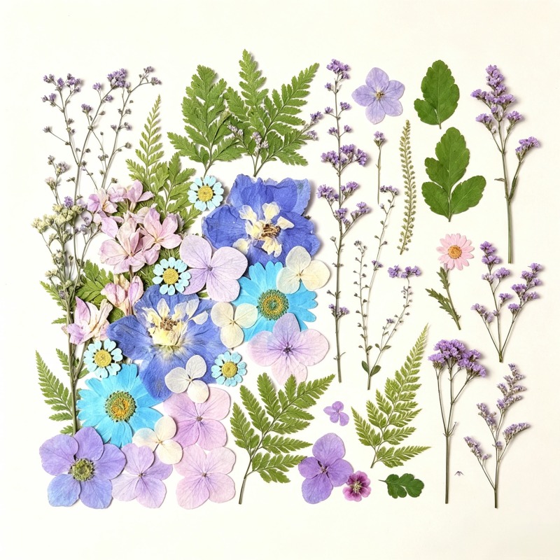 Mixed Pressed Dried Flower Kit - огляд і ціна Resin Art Baby