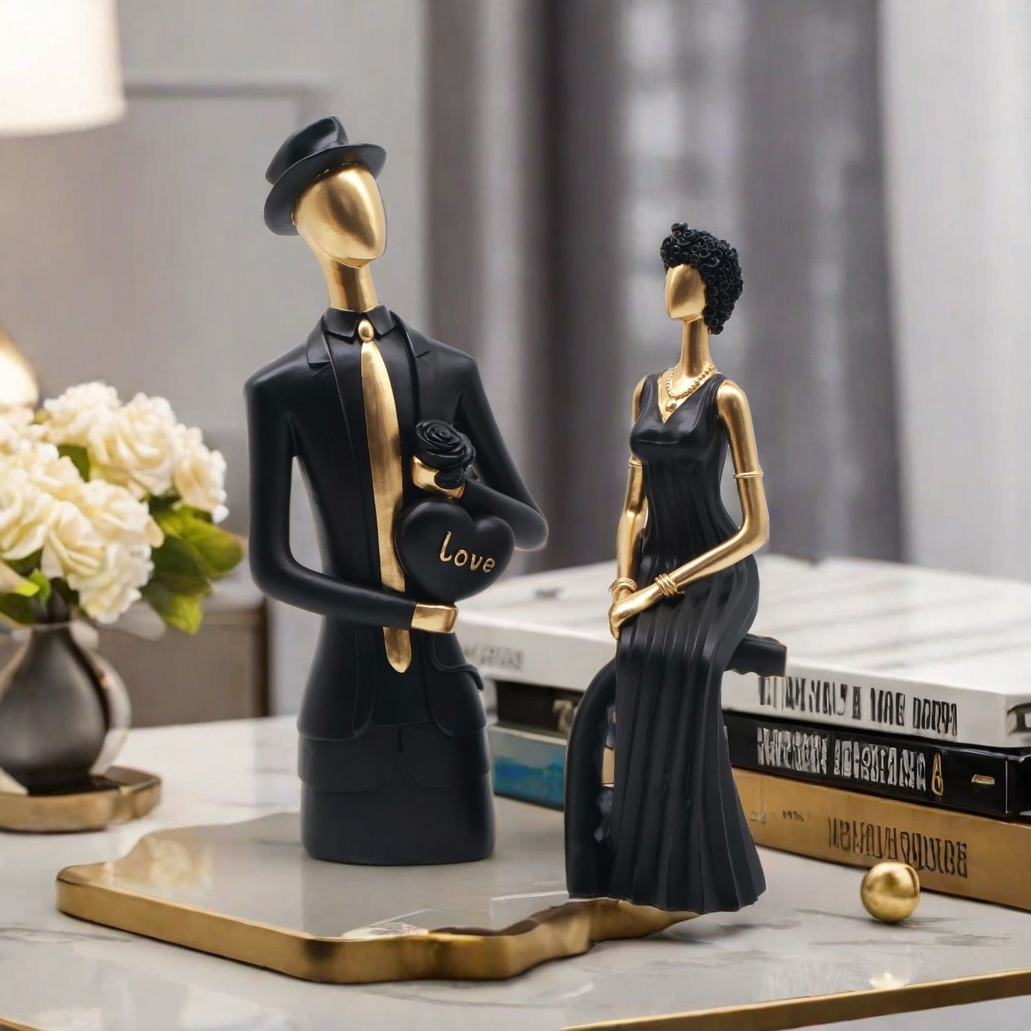 Decor Resin Sculpture Nordic D - огляд і ціна Resin Art Wedding Gift