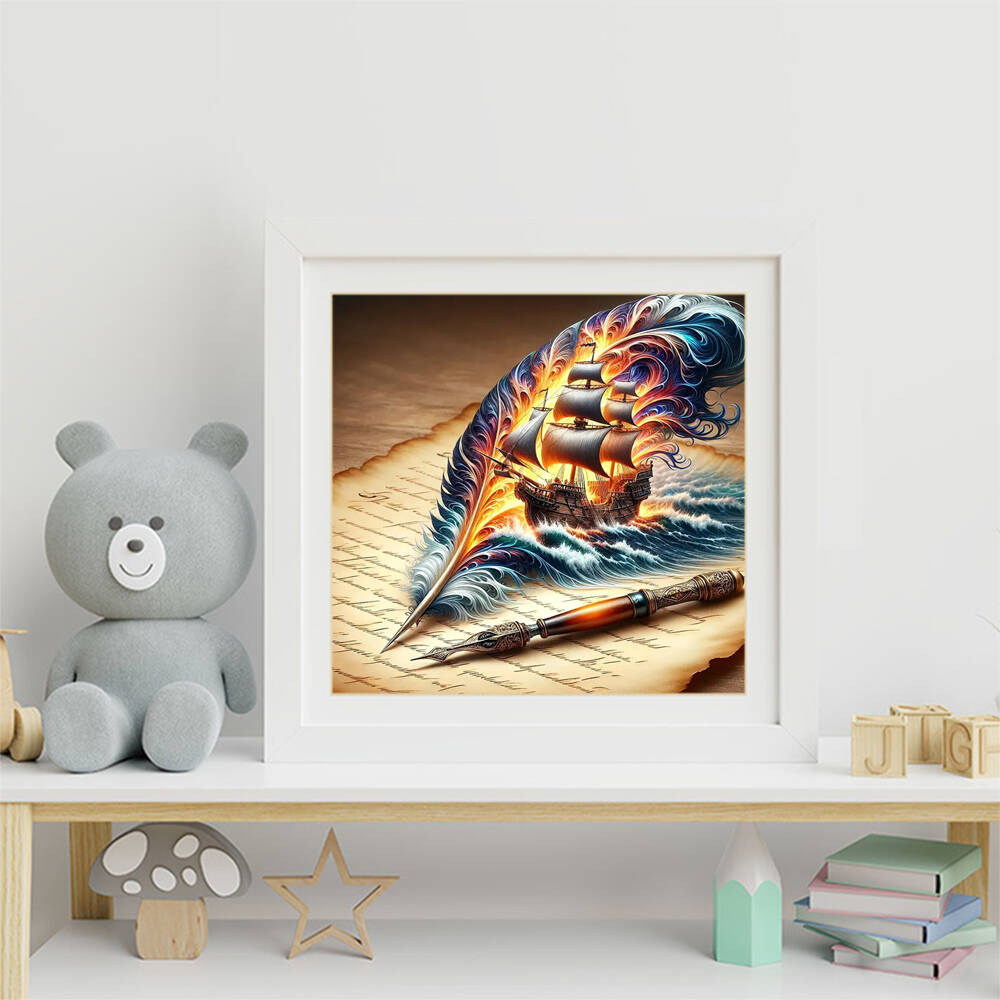 Evershine Full Square Round Di - огляд і ціна Resin Art Wallpaper
