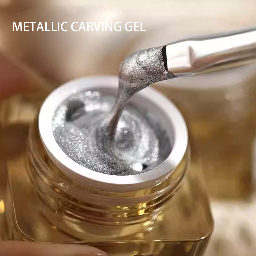 8g Metallic Carving Gel 3D Emb - огляд і ціна Resin Art Rose