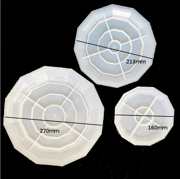 3 Layer Silicone Mold for UV E - огляд і ціна Resin Art Equipment