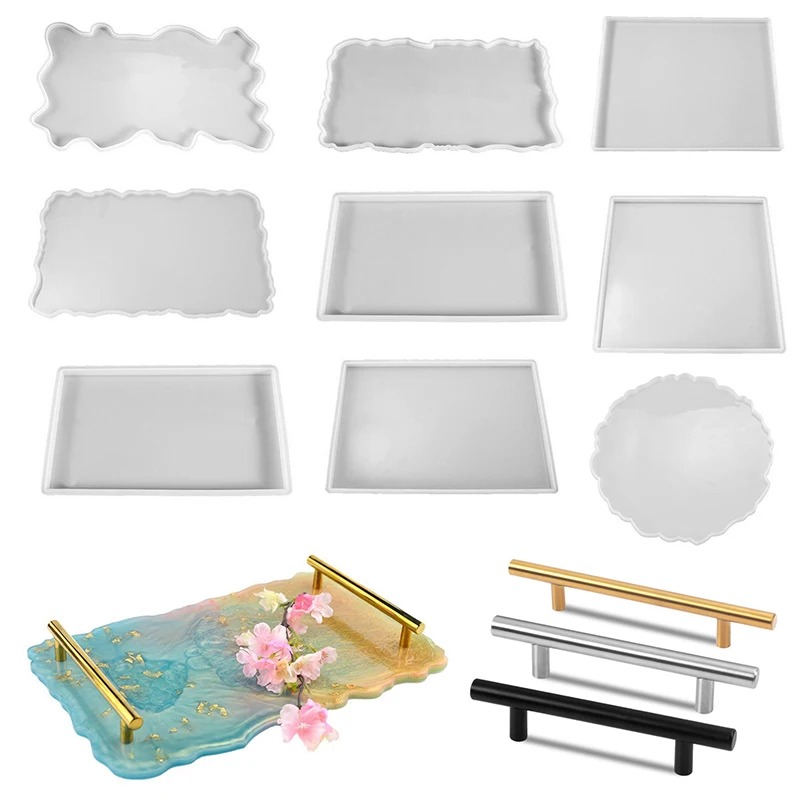 Tray Epoxy Resin Silicone Mold - огляд і ціна Resin Art Equipment