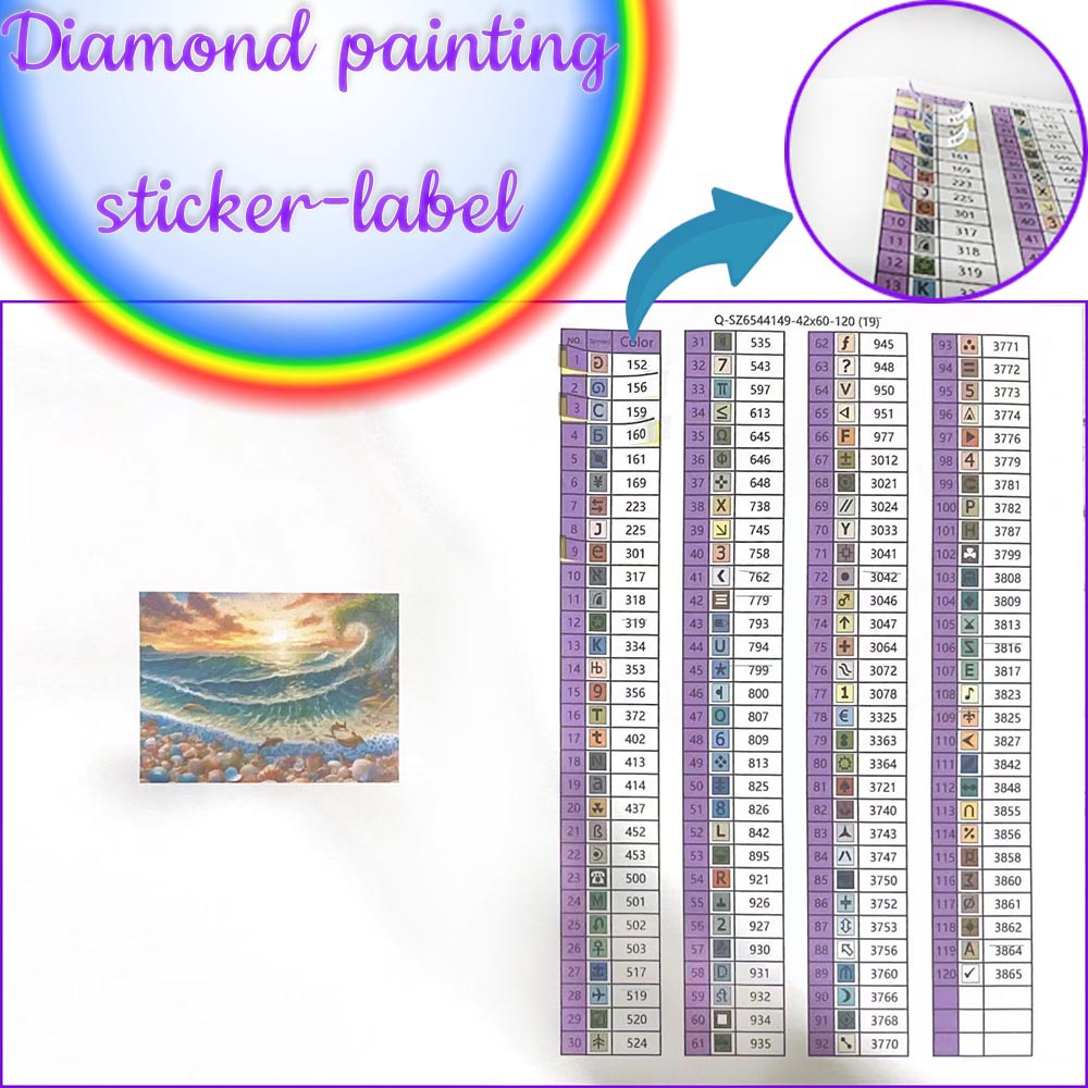 5D Diy 120 Color Resin Diamond - огляд і ціна Resin Art Wallpaper