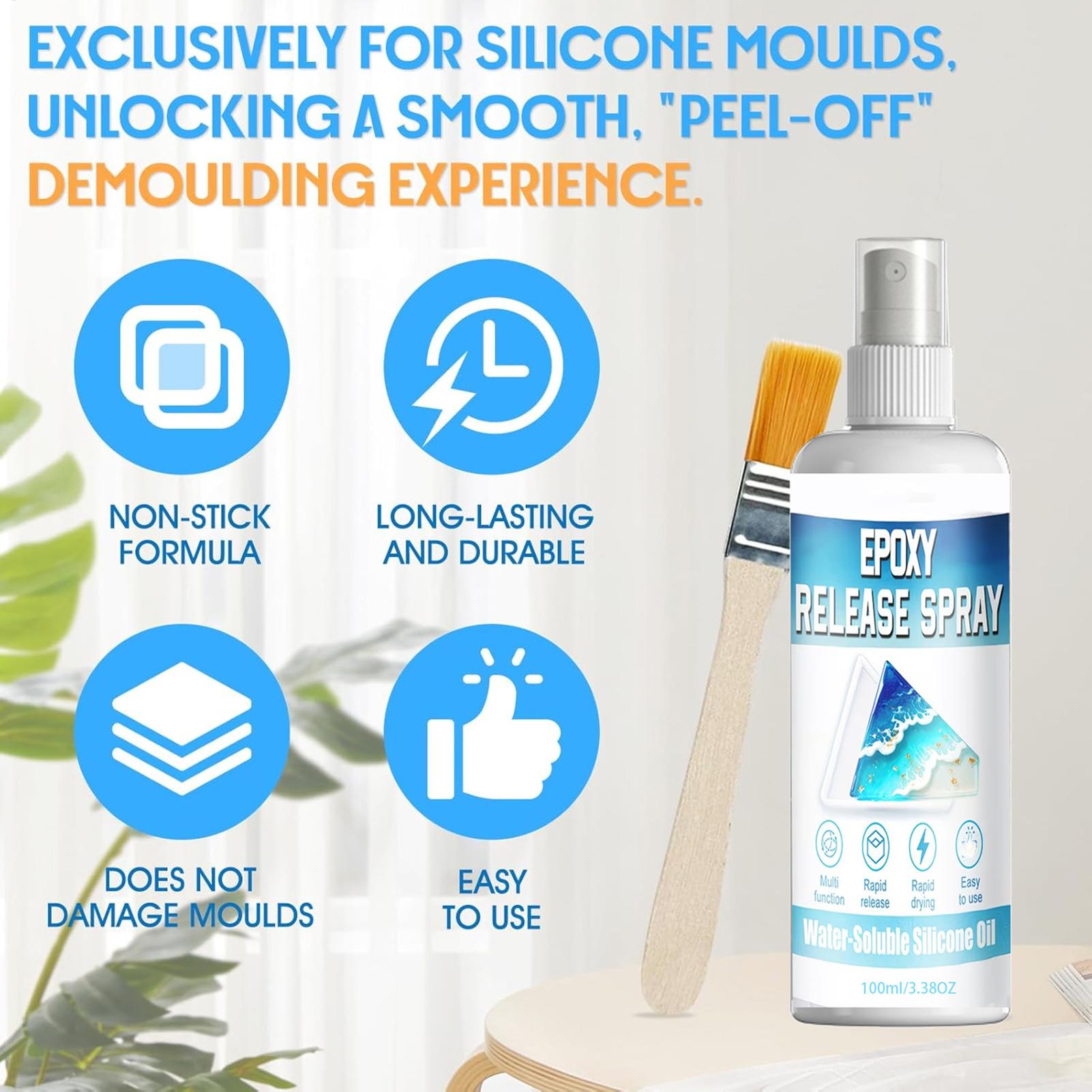 Silicone Mold Release Spray 10 - огляд і ціна Release Spray Silicone