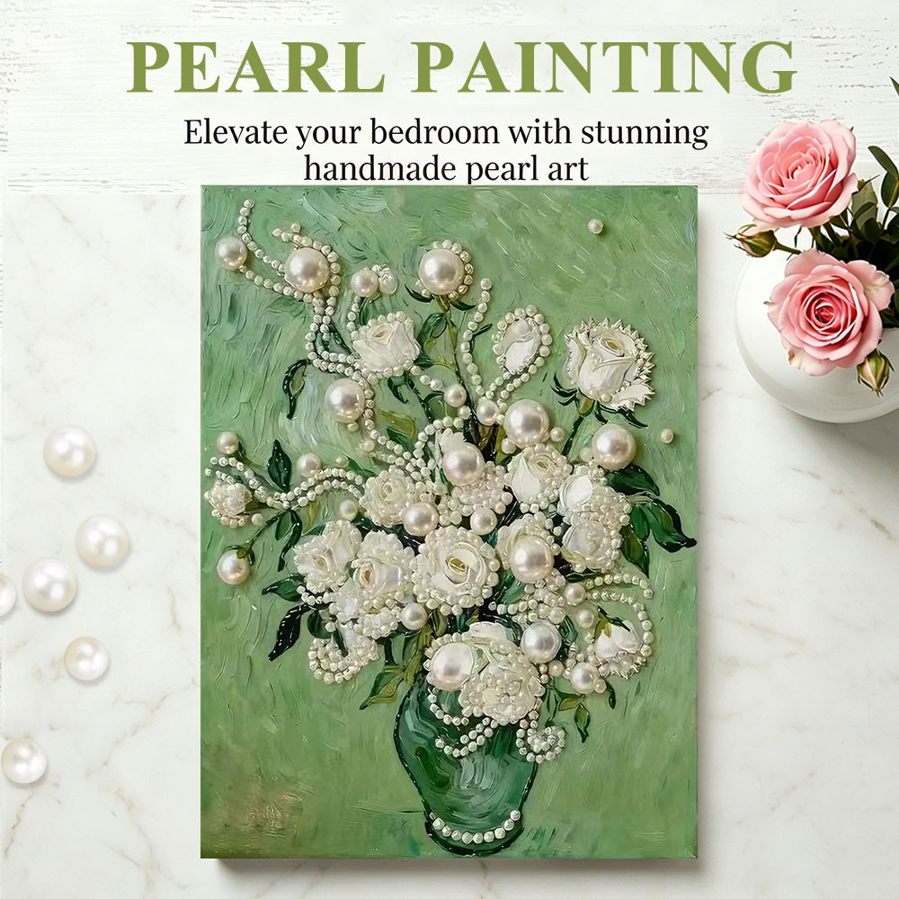 Huacan DIY Pearl Art Painting  - огляд і ціна Resin Art Rose